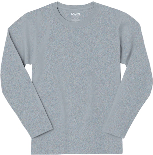 Gildan® Long Sleeve Crew Neck Adult T-Shirt in Sport Gray | Large | Michaels®